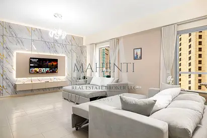 FULLY FURNISHED 1 BEDROOM FOR RENT RIMAL 2, JBR, DUBAI