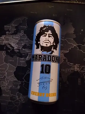 Diego Maradona Limited Edition Energy Drink Can (Unopened) only 1 left