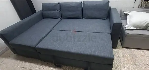Ikea sofa cumbed brand new never used with big storage space L shape