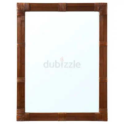 IKEA Klibbal Wall Mirror with Woven Detail