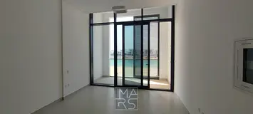 Premium studio apartment for rent in a high-end community with stunning waterfront views.