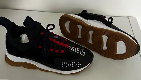 Versace Chain Reaction Trainers | Like New | No Box | No Dustbag