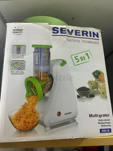 Severin 5-in-1 Multi-Grater / Food Processor - 200W (Used, Good Condition)