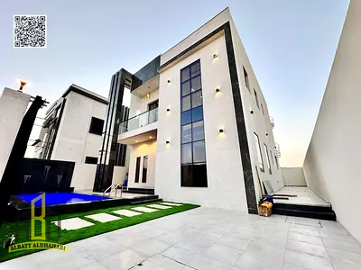 A very distinguished villa for sale, including registration and ownership fees, with a private swimming pool. Freehold ownership for all nationalities