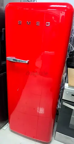 Smeg latest model retro Fridge with red colour
