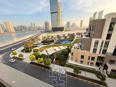 شقة فاخرة بإطلالة بحرية خلابة، ثلاث غرف نوم، في جزيرة مريم، الخان - منزل أحلامك بانتظارك!