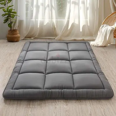 3162 - Japanese Floor Mattress Futon Mattress Tatami Mat Shredded Memory Foam Filled Sleeping Pad