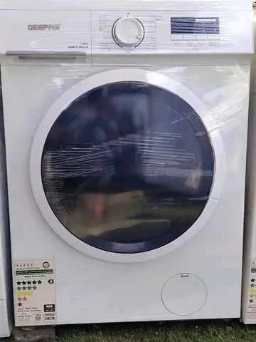 Geepas Front Load Washer/Dryer - 7kg (White) - Good Condition