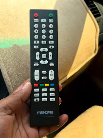 Nikai TV Remote Control - Tested Working