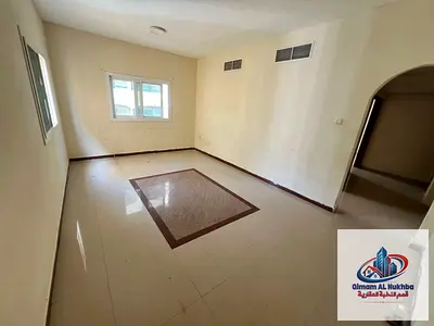 One-bedroom apartment for annual rent in Al Buteenah, suitable for families. Features include air conditioning, central gas, and free parking.