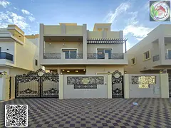 For sale: a distinctive villa with a super deluxe finish, in front of a service area, freehold owner