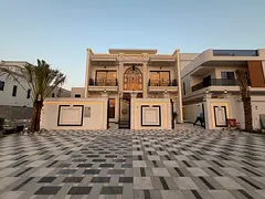 Luxury Villa for Sale in Al Alia – Ajman | 5 Master Bedrooms | Central AC | Spacious Layout
