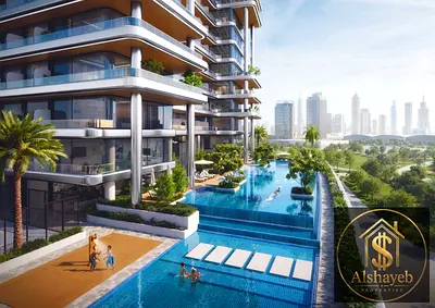 Furnished Studio | Binghatti Hillside | Balcony | Skyline & Marina Views