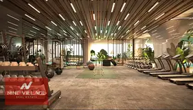 Furnished Studio | Peace Lagoons II | Pool &amp; Skyline Views