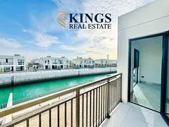Brand New Canal View 3BR+Maid Villa