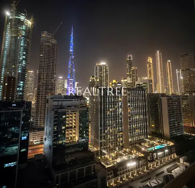 Fully Furnished 1BR | Ready to Move | Burj Khalifa View