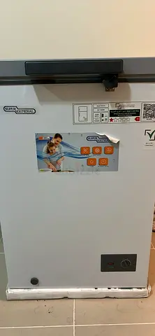 Super General Chest Freezer - 1 Door Upright Freezer (Good Condition)