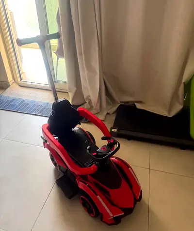Baby plush car
