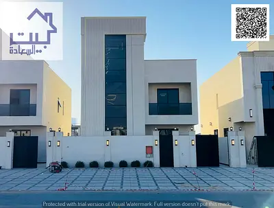 Your dream villa: two floors and a rooftop, including registration and ownership fees, next to Azha Mall, with all amenities. Freehold ownership for a