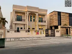 Luxury villa for sale in Al Aaliyah | 4350 sq ft | Two floors | 5 master bedrooms | Majlis and livin
