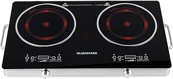 Portable Double Electric Stove — Olsenmark - Khalifa City
