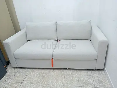 Vimle Light grey 2-seater fabric Sofa-bed in good condition