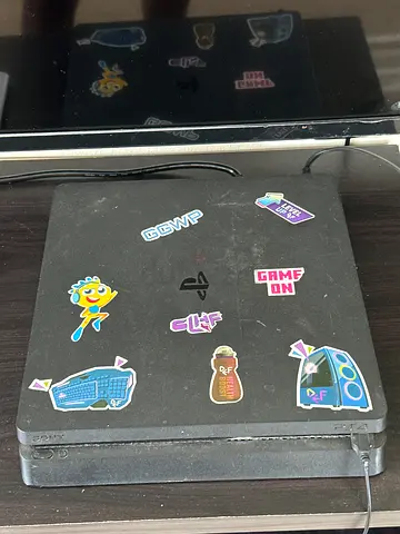 Sony PlayStation 4 Slim with stickers — Good working condition
