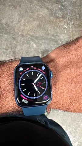 Apple Watch Series (Good condition) with Blue Sport Band