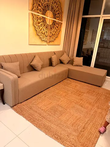 Handmade Jute Natural Rug - 100% Eco-friendly, Neutral Tone