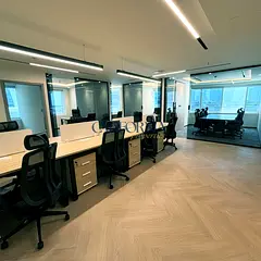 Brand-New Furnished Office | Glass Partition