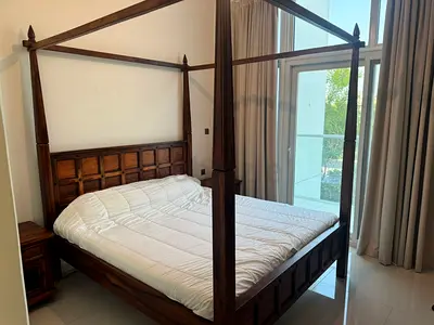 Solid Wood Four-Poster king size bed and mattress only