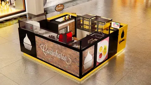 Modern Food Kiosk Design For Sale - Food Kiosk For mall