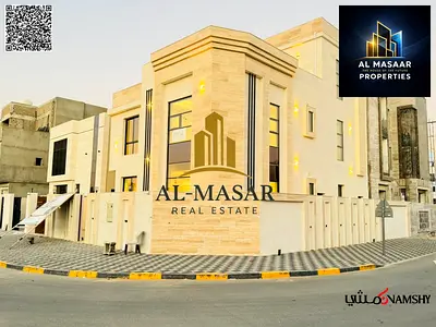 فيلا كورنر طابقين وروف 7غرف نوم ماستر مساحه 4600قدم بسعر ممتاز تملك حر لجميع الجنسيات