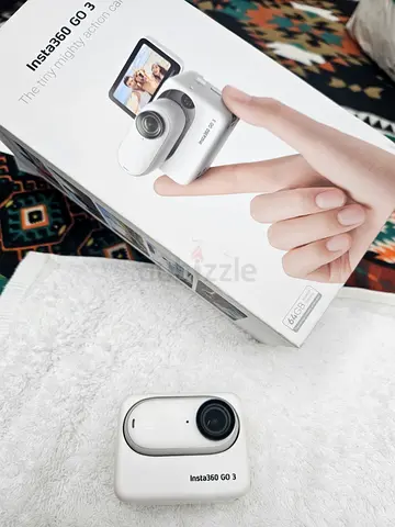 Insta360 GO 3 action camera - like new, white
