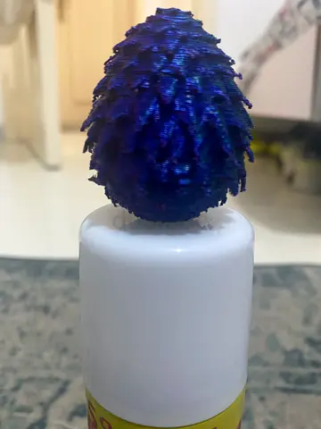 3d printed color changing egg