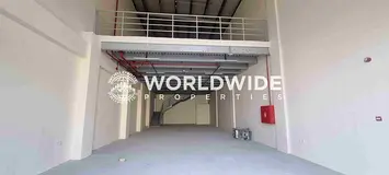 MAIN ROAD FACING | 4,400 Sq. Ft. Warehouse + Mezzanine in Al Jurf 1