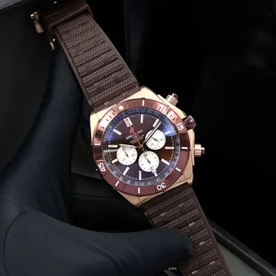 Breitling chronograph mens watch