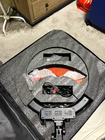 Portable projector (with carry case and accessories) - good condition
