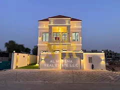 A unique opportunity to own a luxurious villa in a quiet and prime location in Al Helio, Ajman. Two