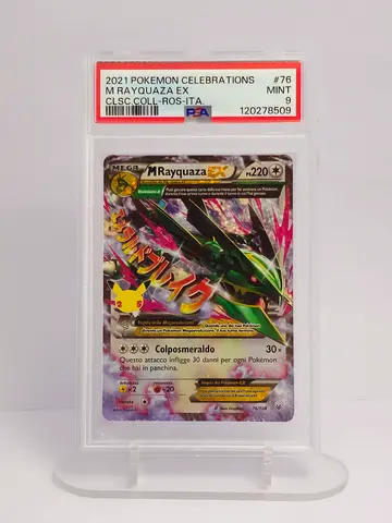 Pokemon M Rayquaza EX 2021 76/108 25th ( vintage) FREE DELIVER