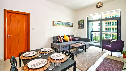 Furnished 1BR | Travo A Greens | Ready Now