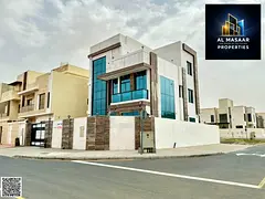 A unique opportunity to own a corner villa in the Al Bahia area, boasting an exceptional location, w