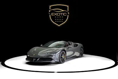 SF90 SPIDER ASSETTO FIORANO | CARBON INTERIOR | CARBON EXTERIOR | SERVICE JULY 2030 | NARDO GREY