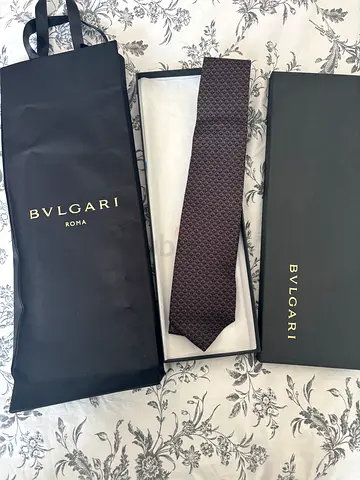 Tie- unwanted gift - Bvlgari