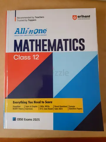 All in One Mathematics Class 12 (CBSE Exams 2025) - Arihant
