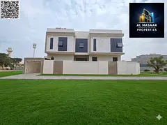 Corner villa | Close to the mosque | Fully paid sewage | Central air conditioning | Excellent price