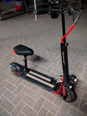Electric Scooter with Seat — Lightweight Commuter Scooter