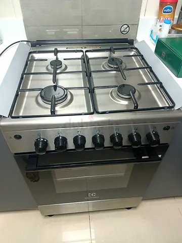 Electrolux Letest Model Full Gas Cooking Range 60cm Top 4 Burners