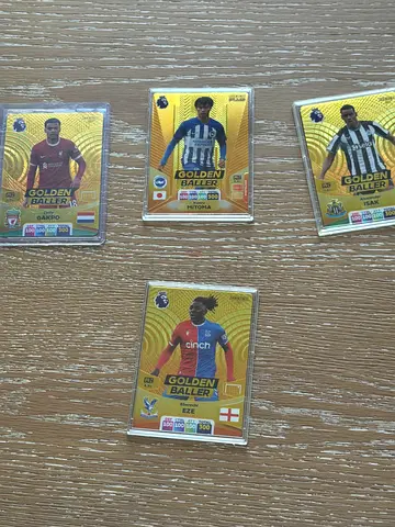 2024 Panini Golden Ballers 25AED Each Football Cards