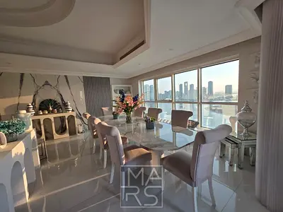🌊🏡 شقة فاخرة 3 غرف وصالة – إطلالة بحرية كاملة في الخان! 🏡🌊